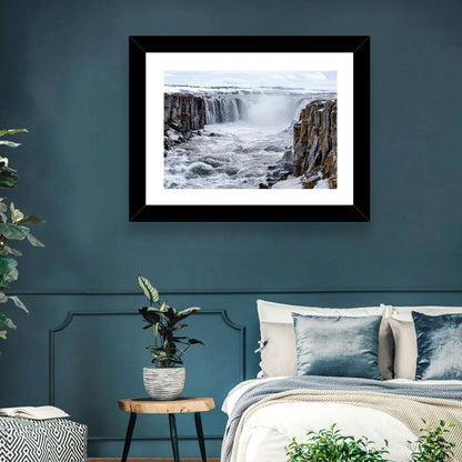 Selfoss Waterfall, Iceland Wall Art