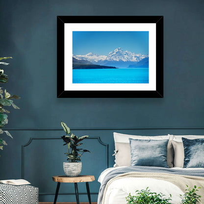 Aoraki Over Lake Pukaki Wall Art