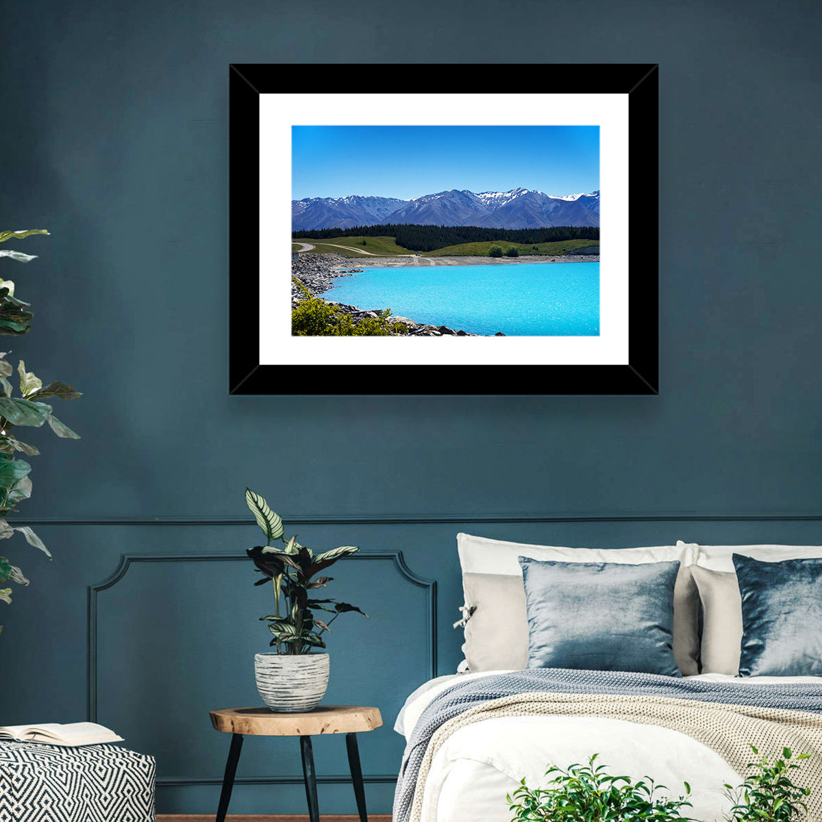 Lake Pukaki Turquoise View Wall Art