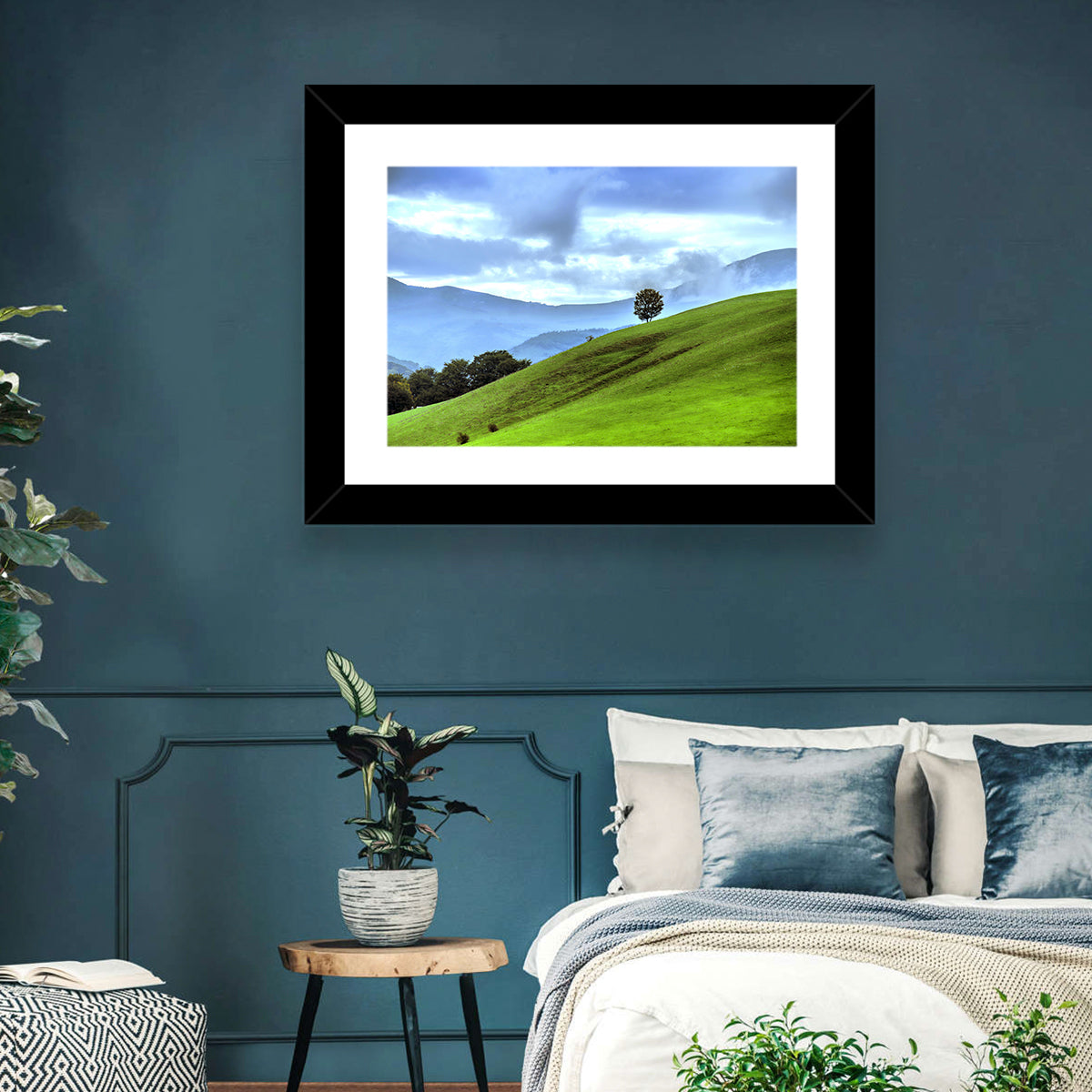 Talish Hillside with Lone Tree Wall Art