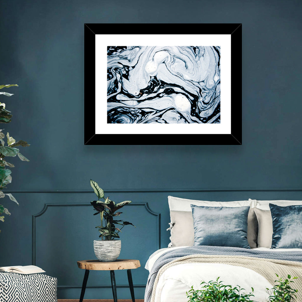 Foam Swirl Abstract Wall Art