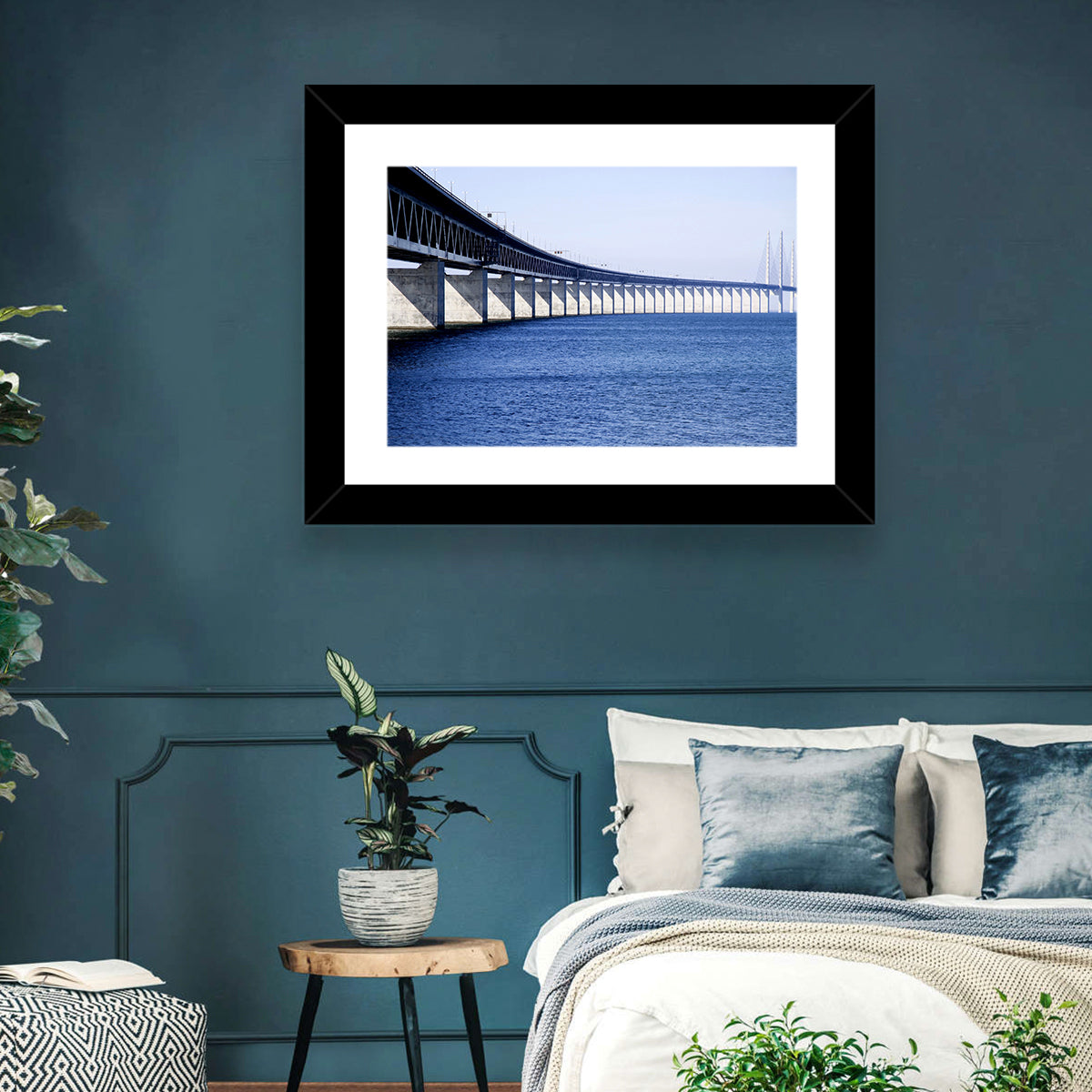 Oresund Bridge Perspective Wall Art