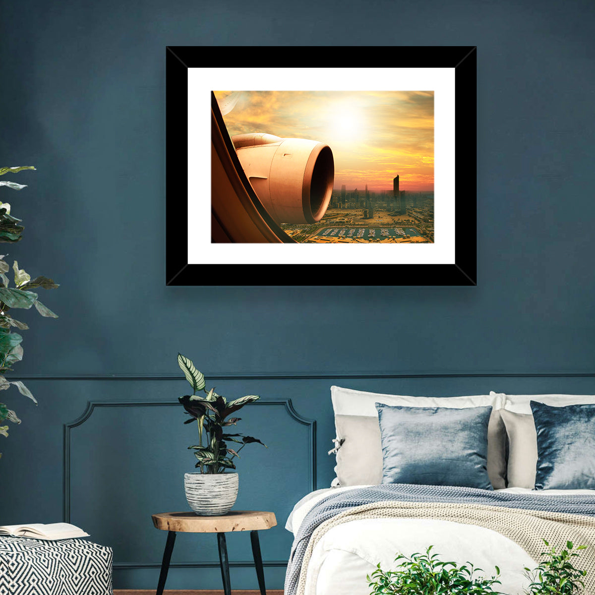 Kuwait City at Golden Hour Wall Art