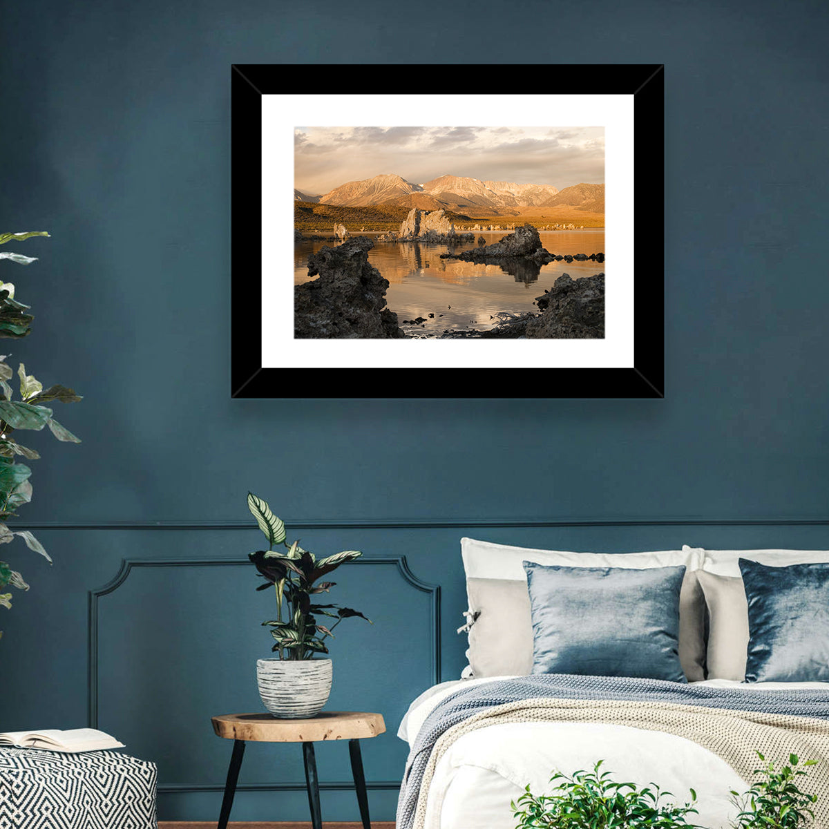 Mono Lake Tufa at Golden Hour Wall Art