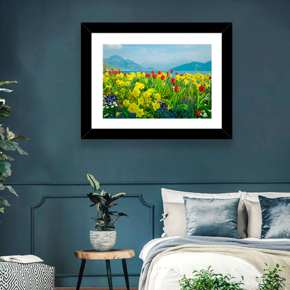 Lake Lucerne Daffodils Wall Art