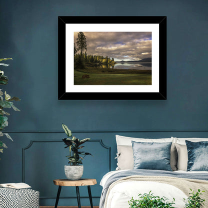 Lake Quinault Reflections Wall Art