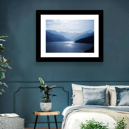 Xinjiang Lakeshore Serenity Wall Art