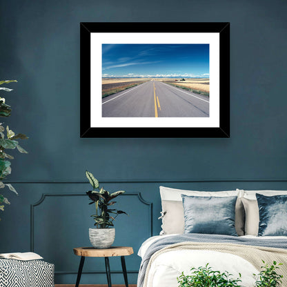 Infinite Road Montana Wall Art