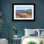Kamloops Lake Mountain Reflection Wall Art