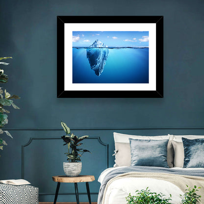 Split-level Iceberg Wall Art