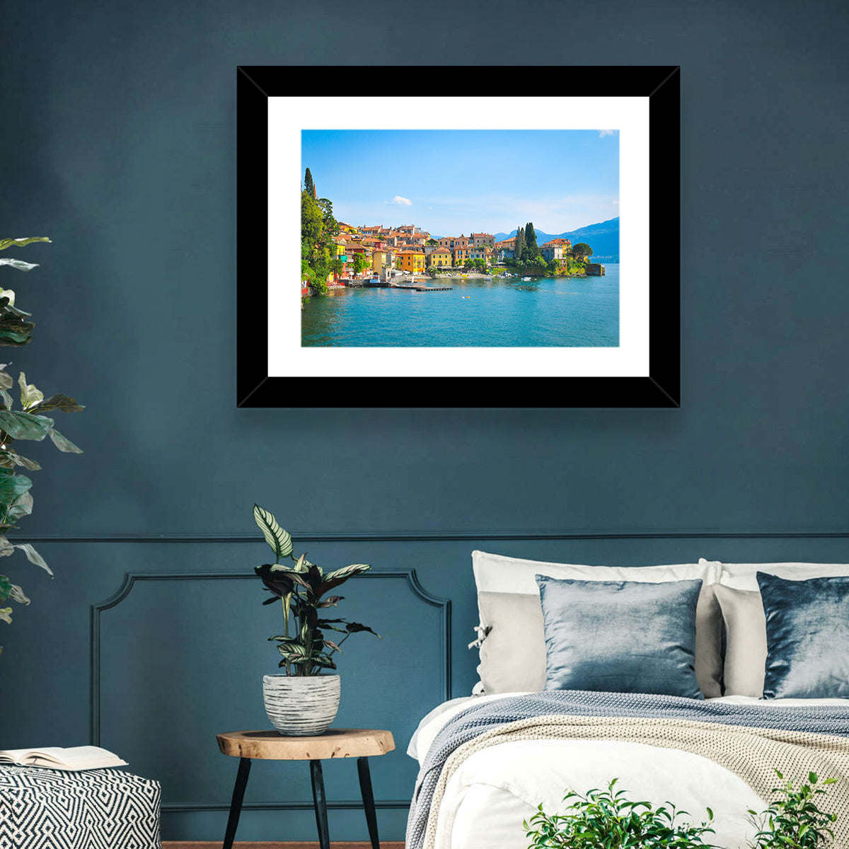 Varenna, Lake Como Wall Art in a room, landscape
