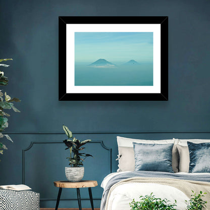 Sumbing and Sindoro Volcanoes Wall Art