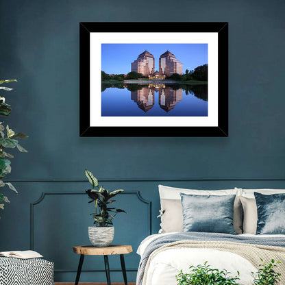 Carlson Towers at Dusk Wall Art