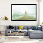 Cobblestone Path to Emerald Castle Wall Art