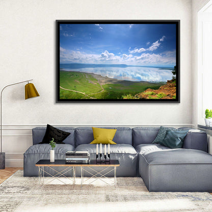 Lake Nakuru Cliffside Reflection Wall Art