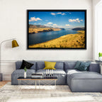 Kamloops Lake Shoreline View Wall Art
