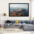 Rozafa Castle Aerial View Wall Art