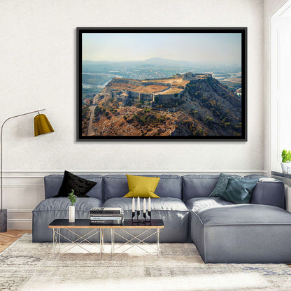 Rozafa Castle Aerial View Wall Art