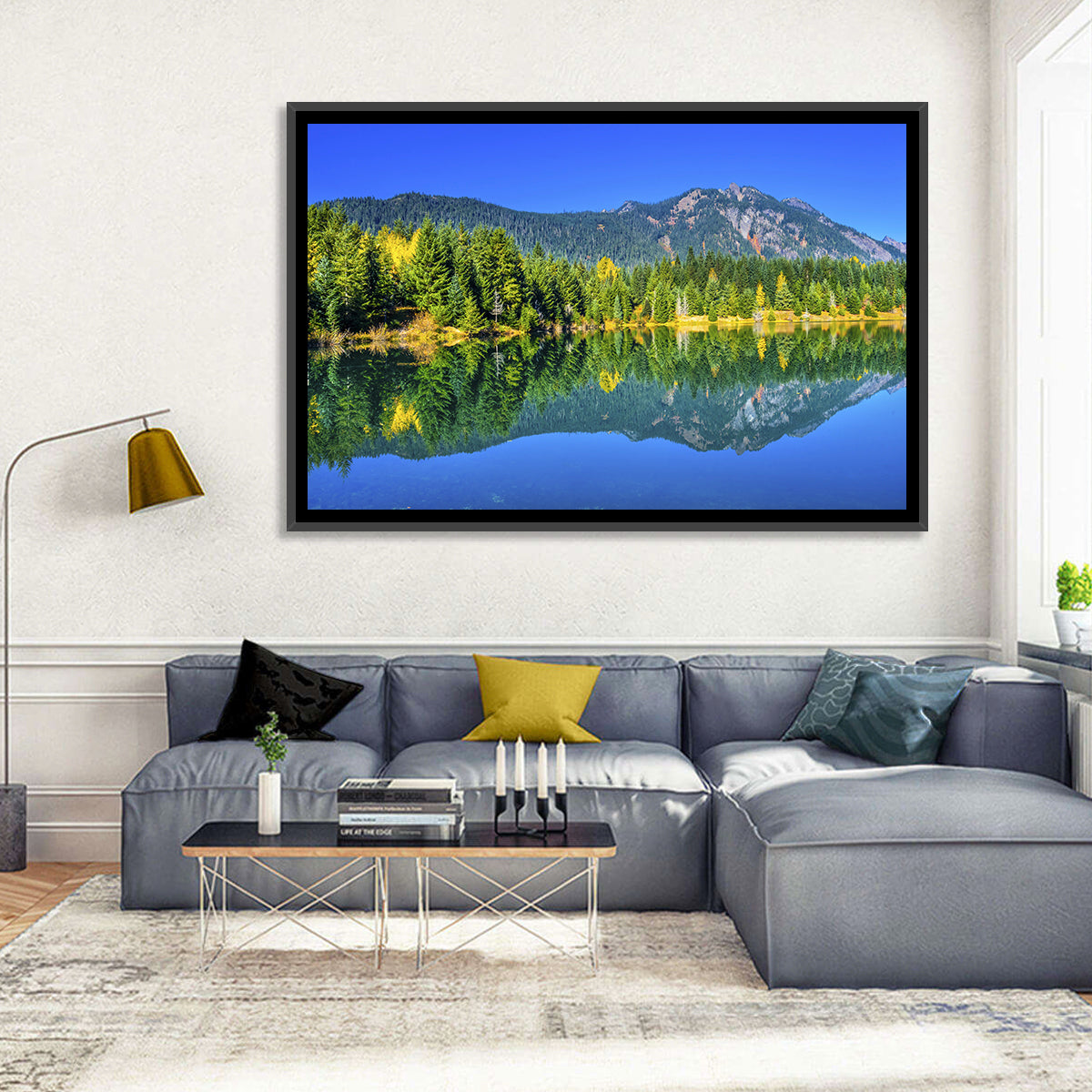 Autumn at Gold Lake Wall Art