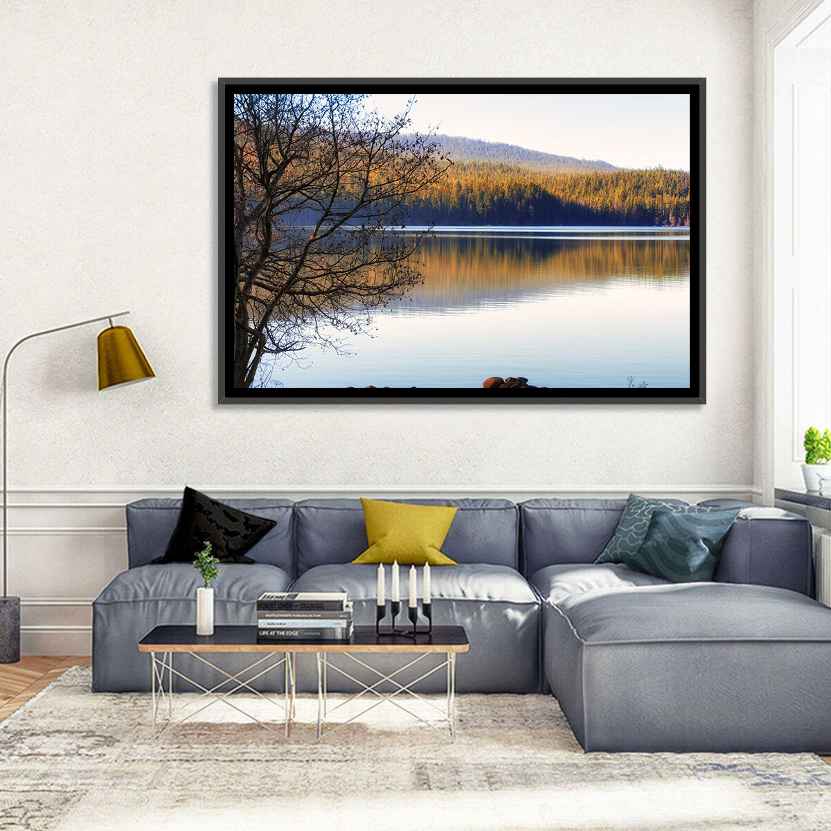 Dawn at Odell Lake Wall Art
