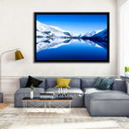 Tal Y Llyn Winter Reflection Wall Art