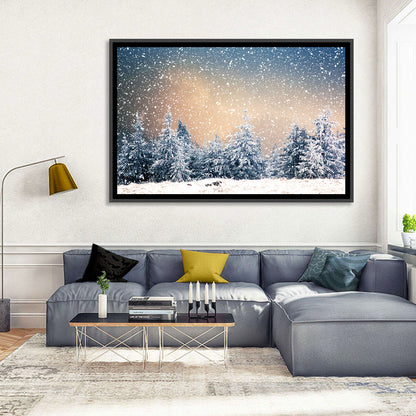 Winter Forest Wonderland Wall Art