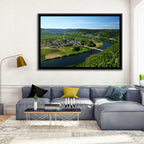 Piesport Moselle River View Wall Art