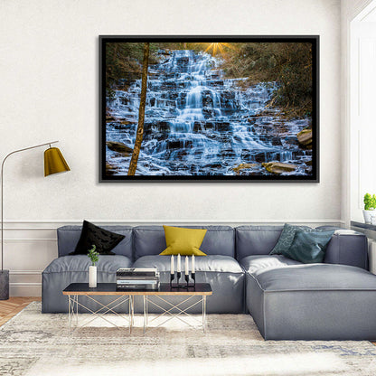 Minnehaha Falls Winter Cascade Wall Art