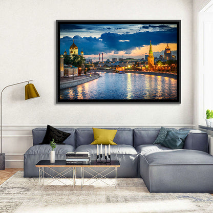Kremlin on the Moskva River Wall Art