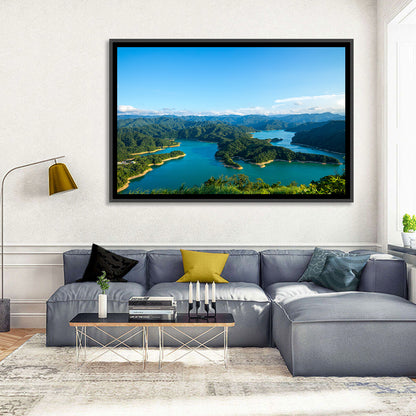 Emerald Qiandao Lake Wall Art