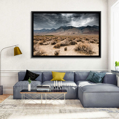 Storm Over Death Valley Wall Art