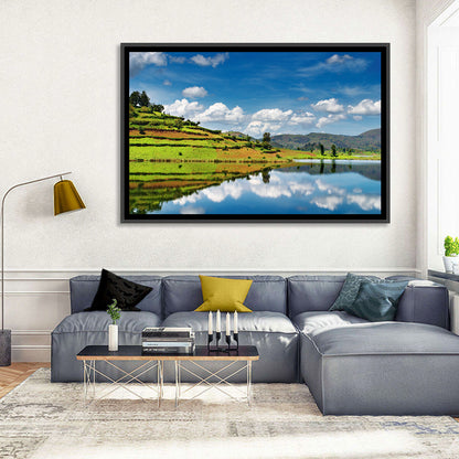 Bunyonyi Lake Reflection Wall Art