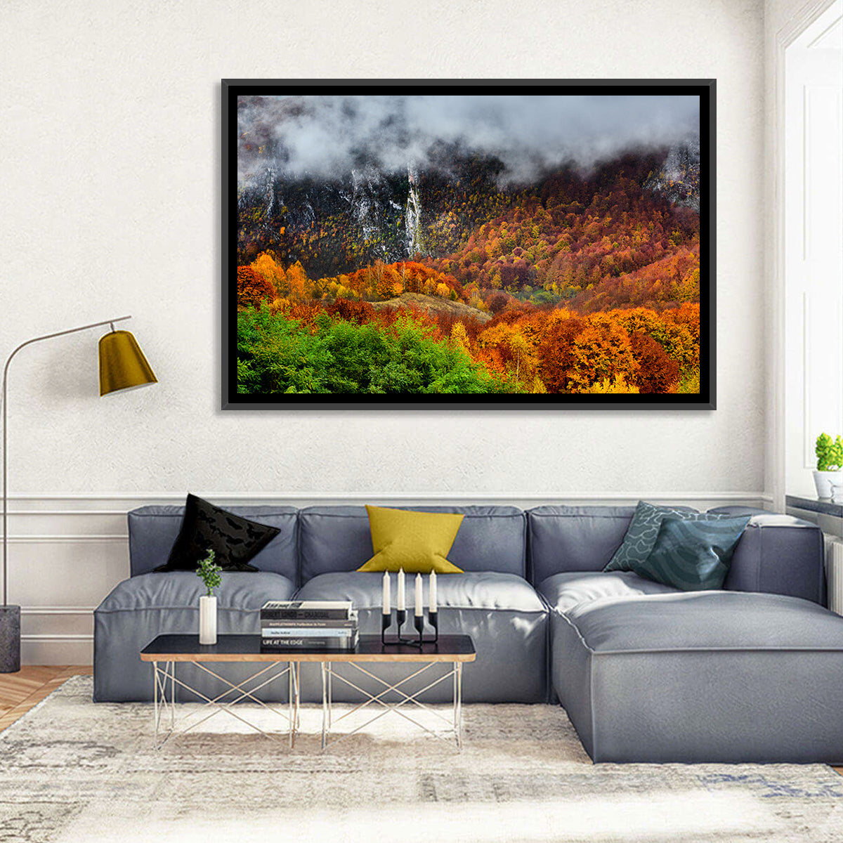 Misty Carpathian Autumn Wall Art