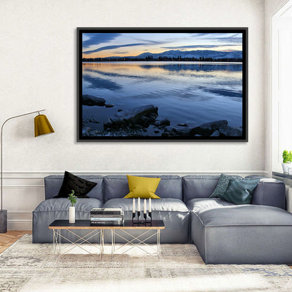 Sparks Marina Twilight Reflection Wall Art