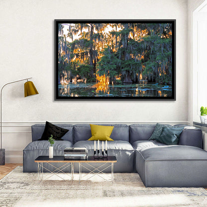 Lake Martin Cypress Reflection Wall Art