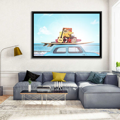 Vacation Travel Concept Wall Art