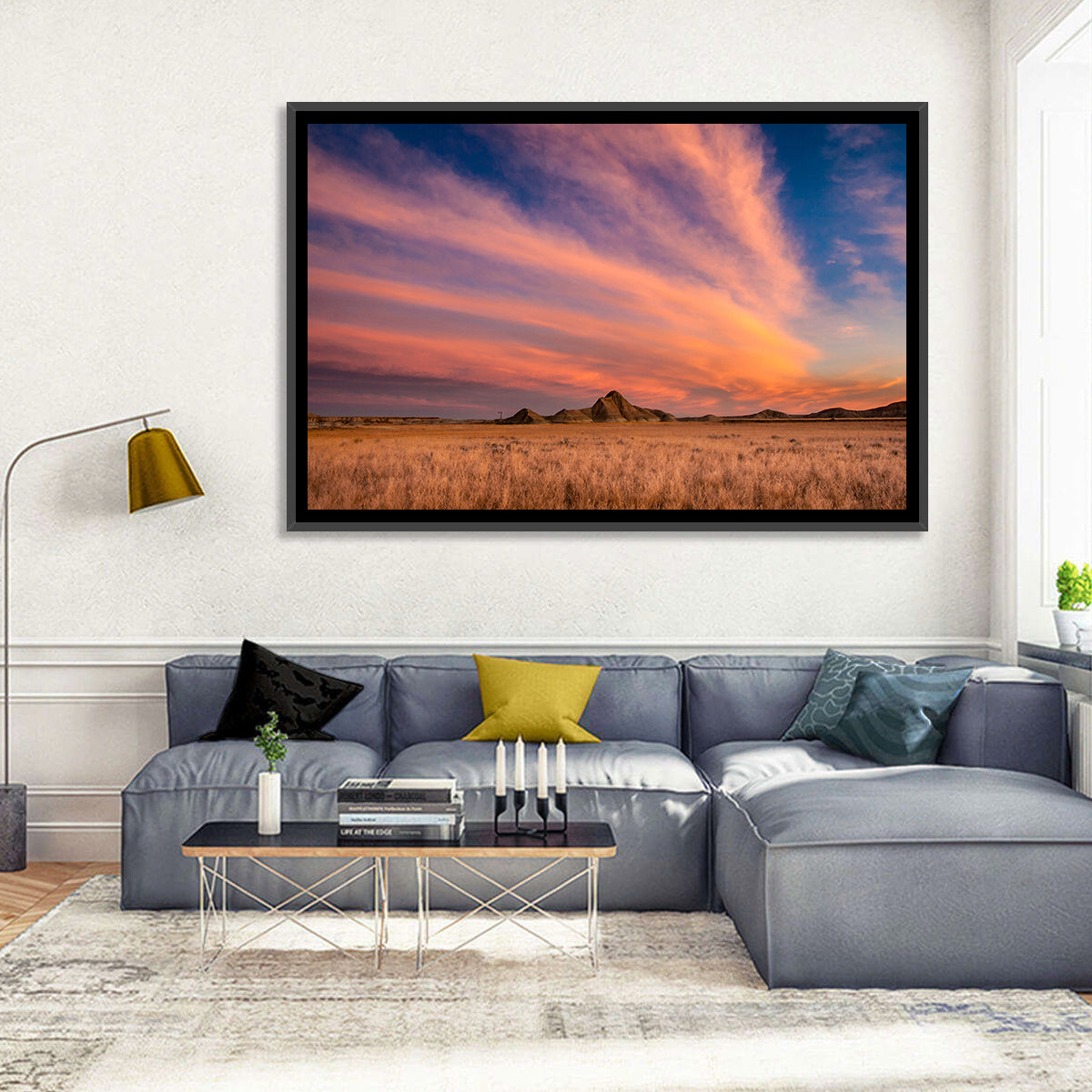 Toadstool State Park Sunset Wall Art