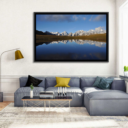 Svaneti Lake Reflection Wall Art
