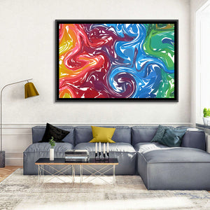 Abstract Fluid Composition Wall Art