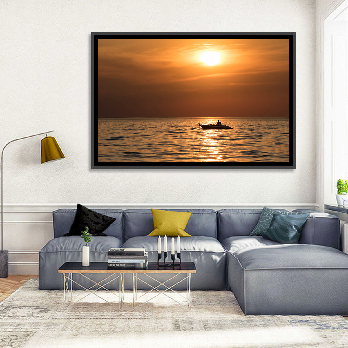 Mille Lacs Lake Sunset Wall Art