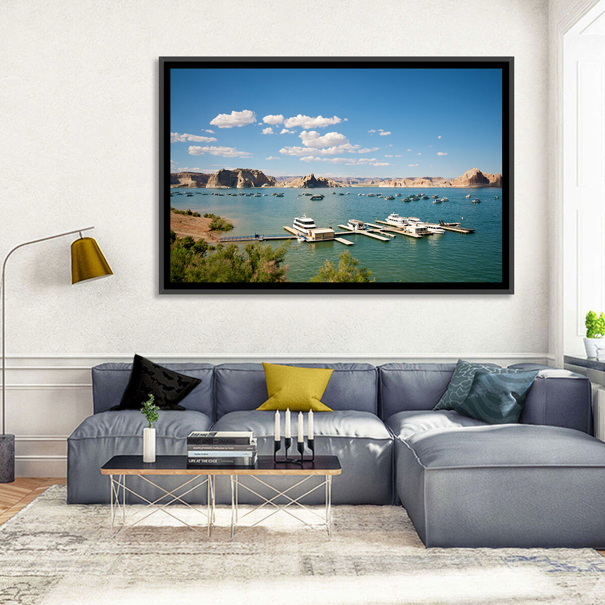 Lake Powell Marina, Page Arizona Wall Art