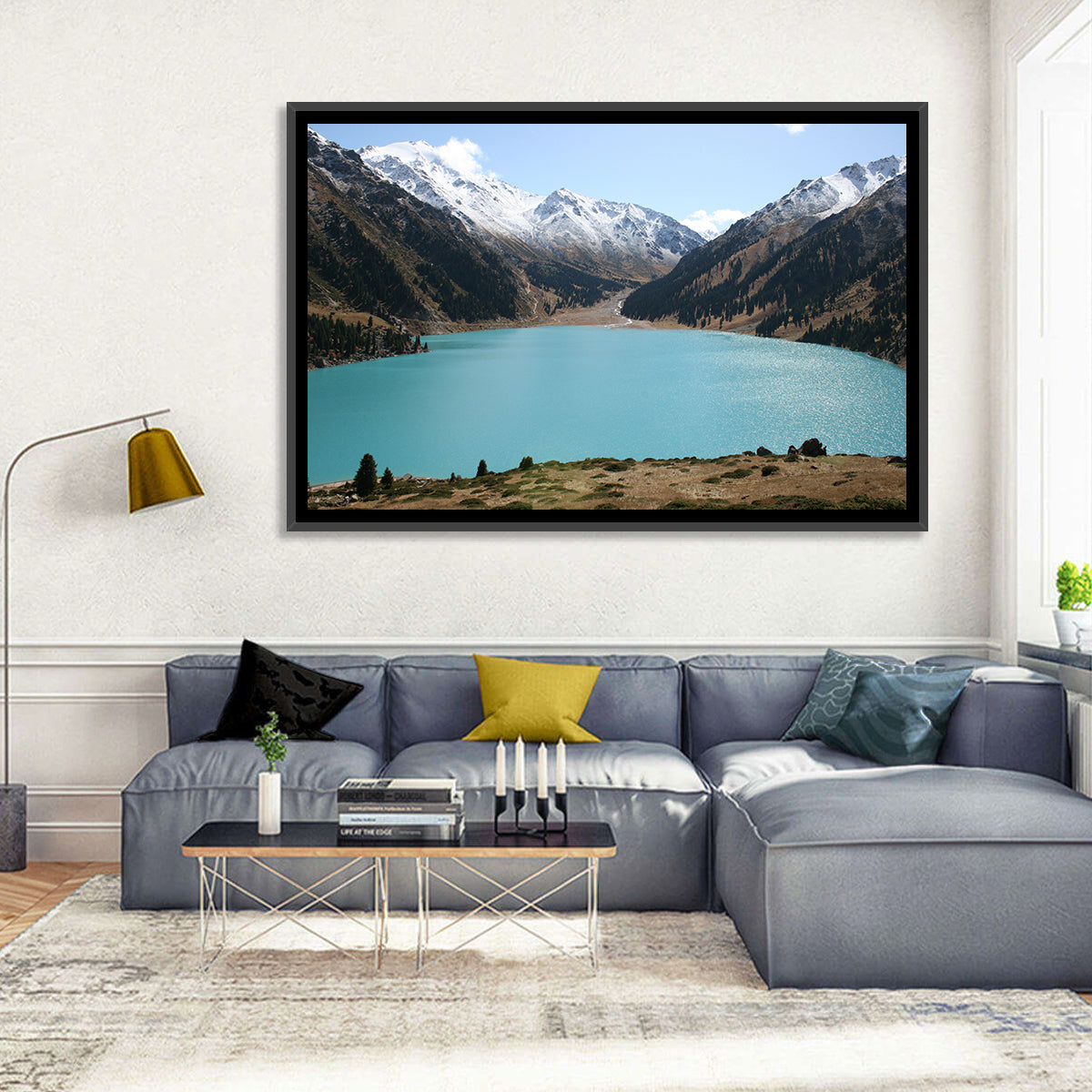Big Almaty Lake Wall Art