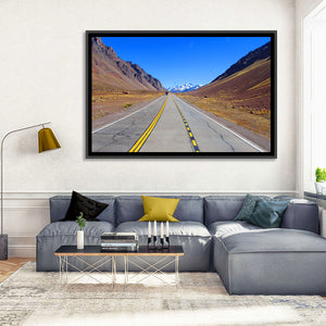 Road to Mt Aconcagua Wall Art