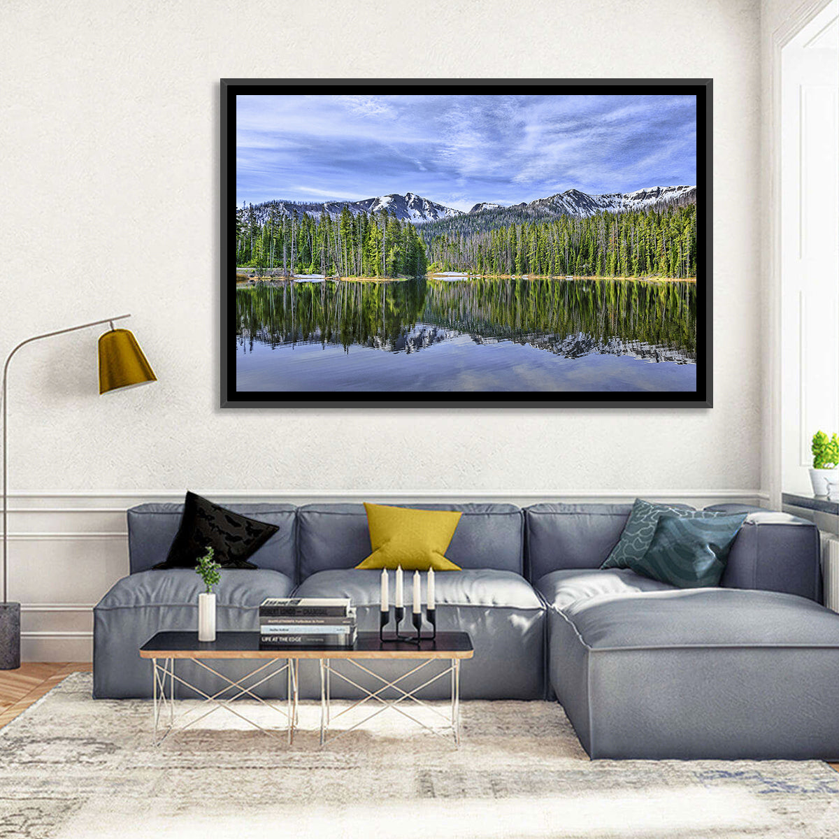 Lake Sylvan Reflection Wall Art