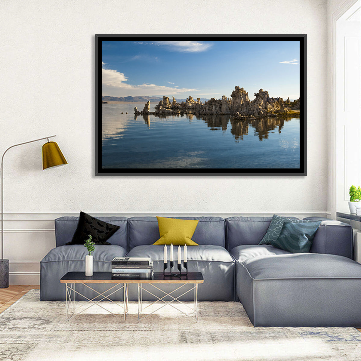 Mono Lake Reflections Wall Art