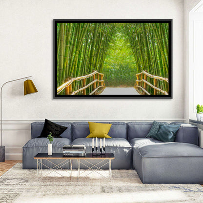 Bamboo Alley Wall Art