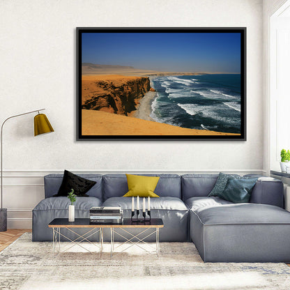 Red Cliffs of Paracas Wall Art