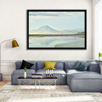 Lake Natron Reflection Wall Art