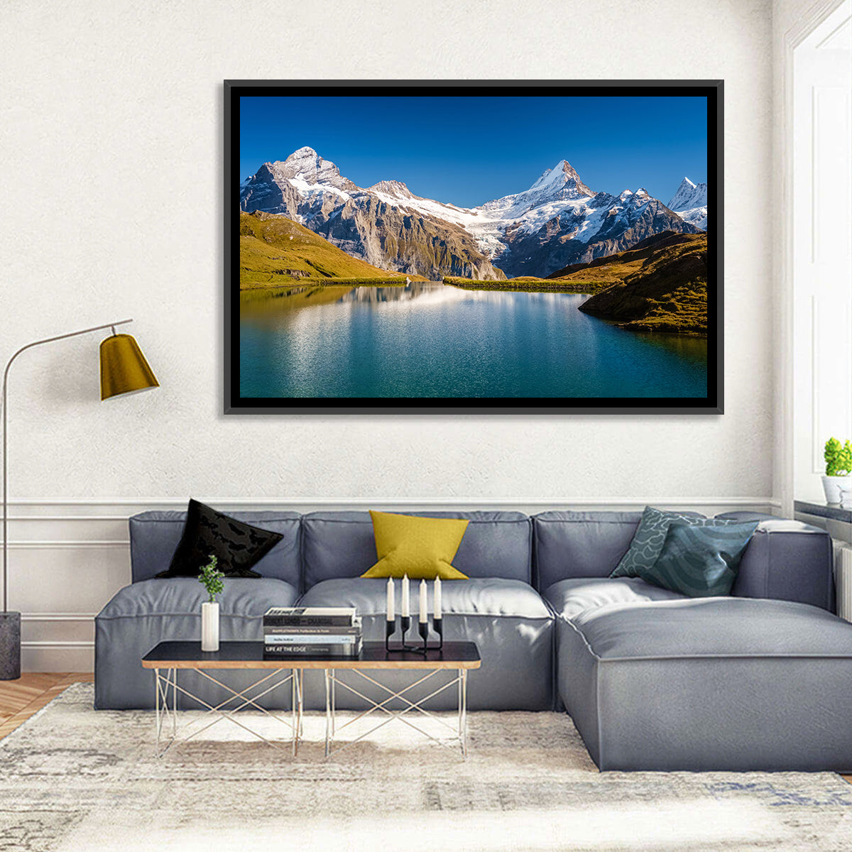 Bachalpsee Mountain Reflection Wall Art
