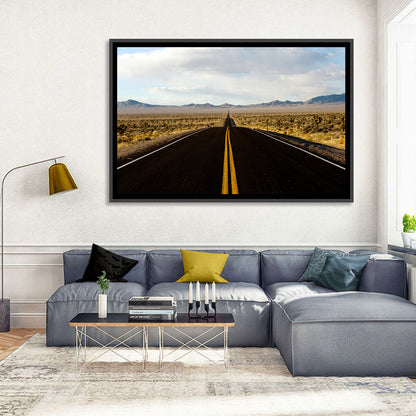 Nevada Desert Highway Wall Art